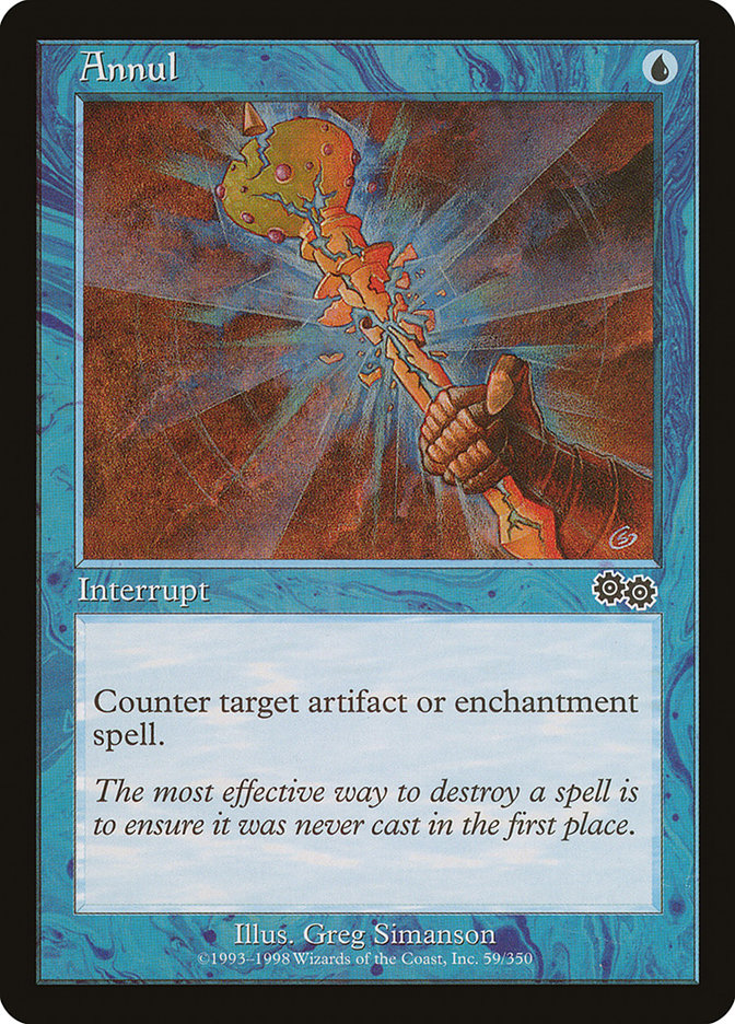 Annul [Urza's Saga] MTG Single Magic: The Gathering | Red Claw Gaming