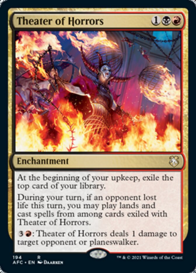 Theater of Horrors [Dungeons & Dragons: Adventures in the Forgotten Realms Commander] MTG Single Magic: The Gathering | Red Claw Gaming