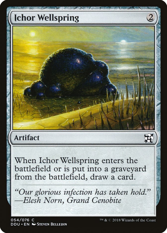 Ichor Wellspring [Duel Decks: Elves vs. Inventors] MTG Single Magic: The Gathering | Red Claw Gaming