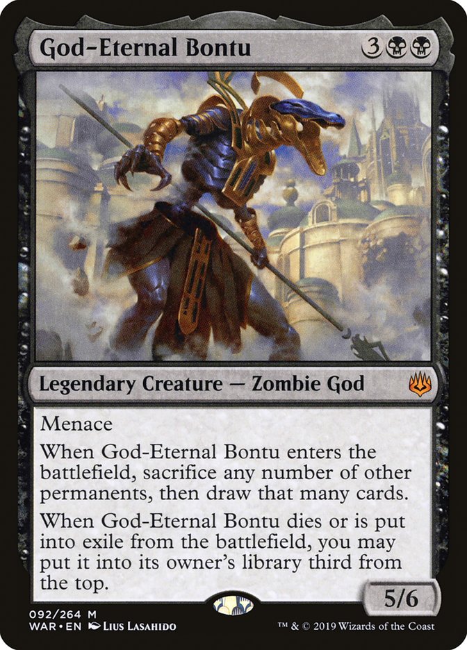 God-Eternal Bontu [War of the Spark] MTG Single Magic: The Gathering | Red Claw Gaming