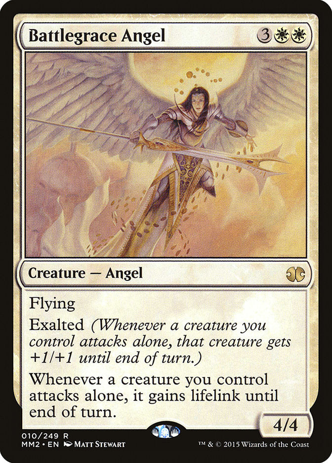 Battlegrace Angel [Modern Masters 2015] MTG Single Magic: The Gathering | Red Claw Gaming