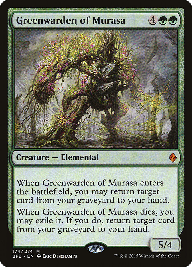 Greenwarden of Murasa [Battle for Zendikar] MTG Single Magic: The Gathering | Red Claw Gaming