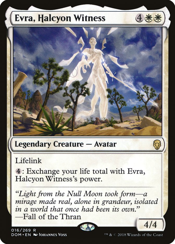 Evra, Halcyon Witness [Dominaria] MTG Single Magic: The Gathering | Red Claw Gaming