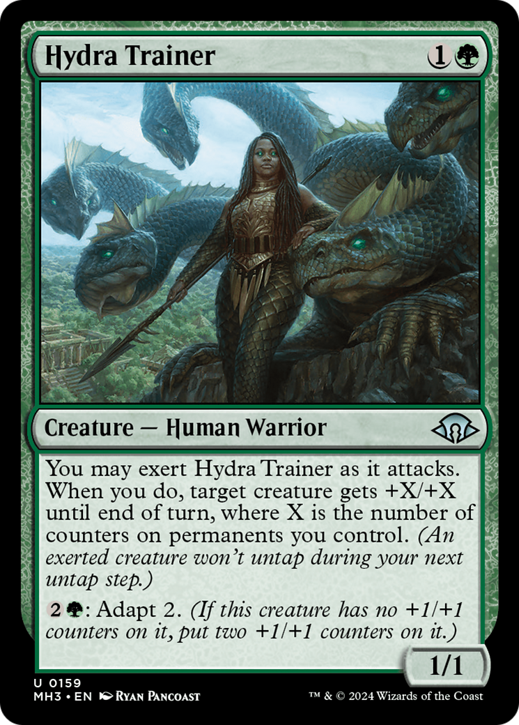 Hydra Trainer [Modern Horizons 3] MTG Single Magic: The Gathering | Red Claw Gaming