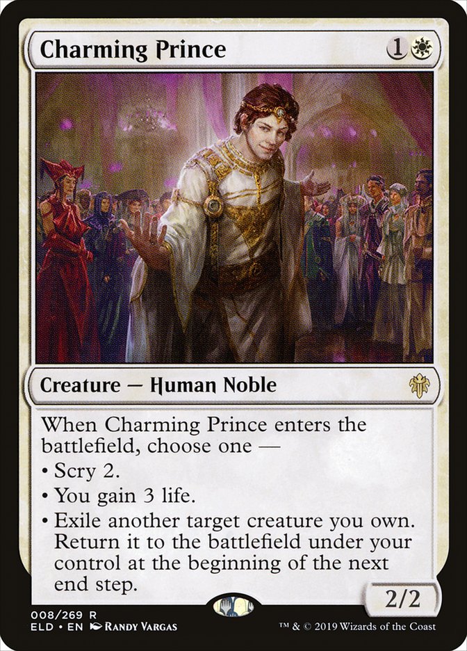 Charming Prince [Throne of Eldraine] MTG Single Magic: The Gathering | Red Claw Gaming