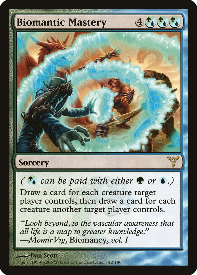 Biomantic Mastery [Dissension] MTG Single Magic: The Gathering | Red Claw Gaming
