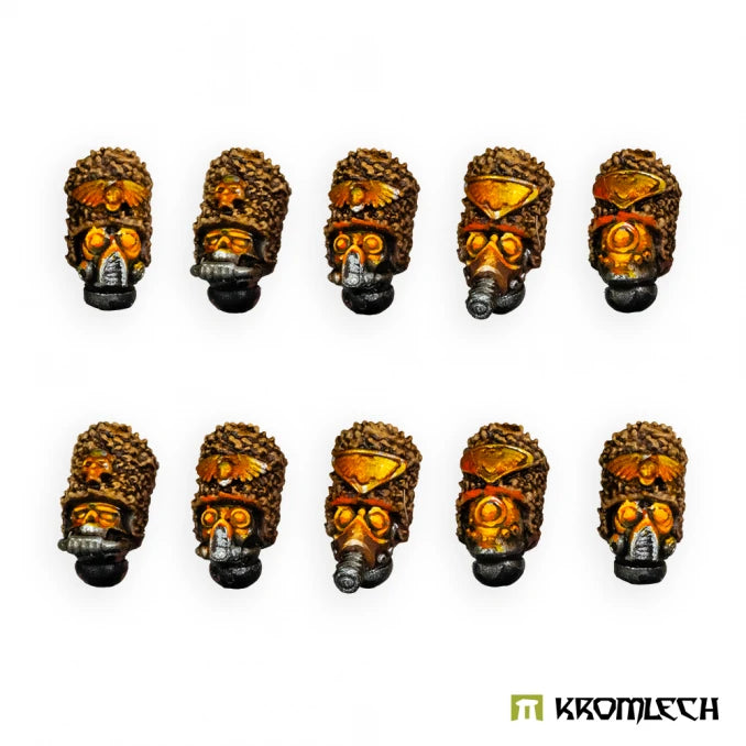 Firstborn Regiment Guard Masked Heads Minatures Kromlech | Red Claw Gaming
