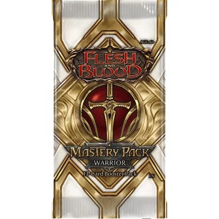 FLESH AND BLOOD Mastery Pack Warrior Flesh and Blood Flesh and Blood | Red Claw Gaming
