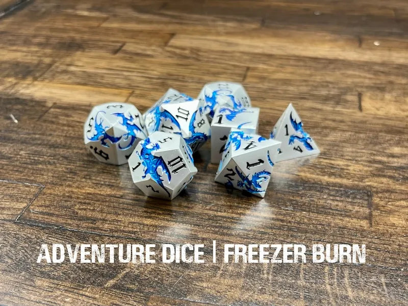 Freezer Burn Dice & Counters Adventure Dice | Red Claw Gaming