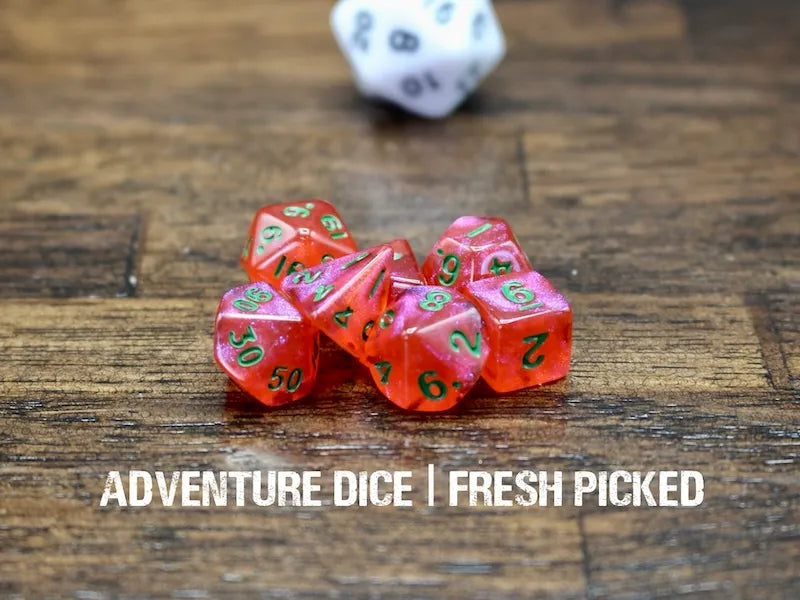 Adventure Dice Fresh Picked Mini Dice Set Dice & Counters Adventure Dice | Red Claw Gaming