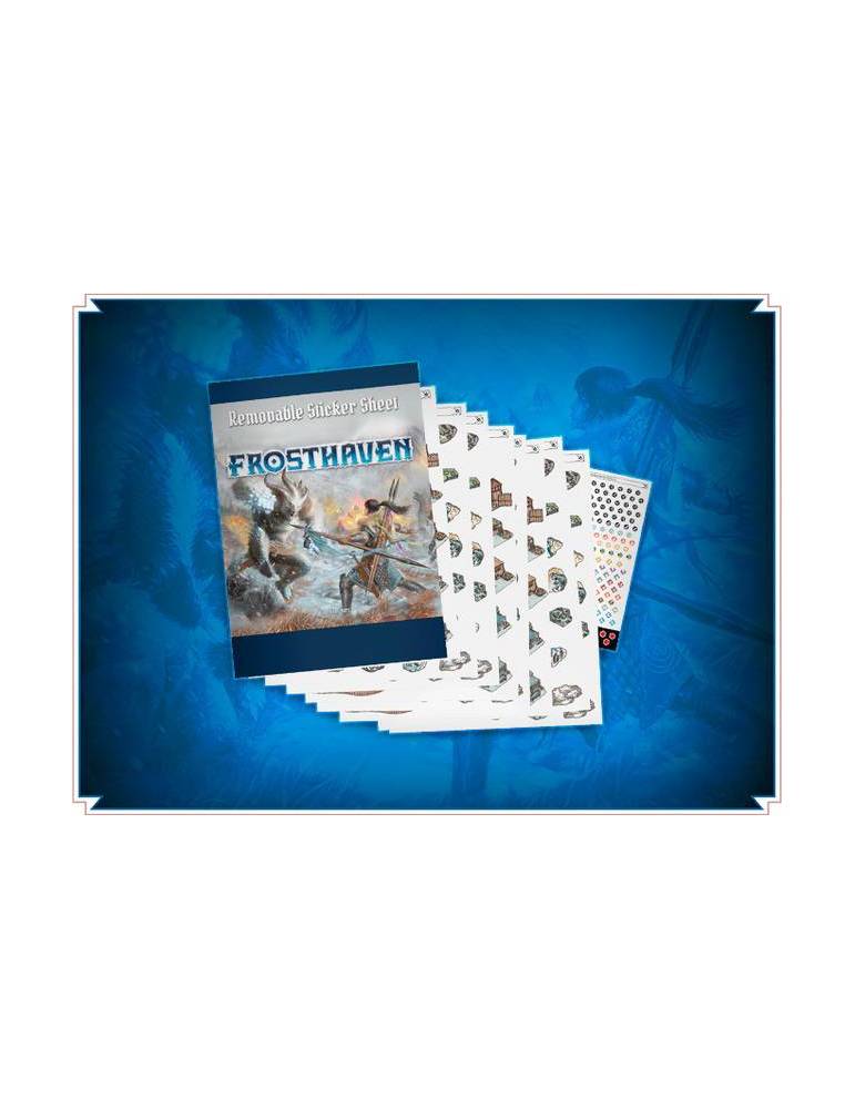 Frosthaven Removable Stickers Board Games Cephalofair Games    | Red Claw Gaming
