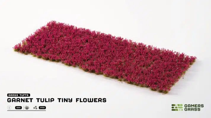 Garnet Tulip Tiny Flowers Gamers Grass Gamers Grass | Red Claw Gaming