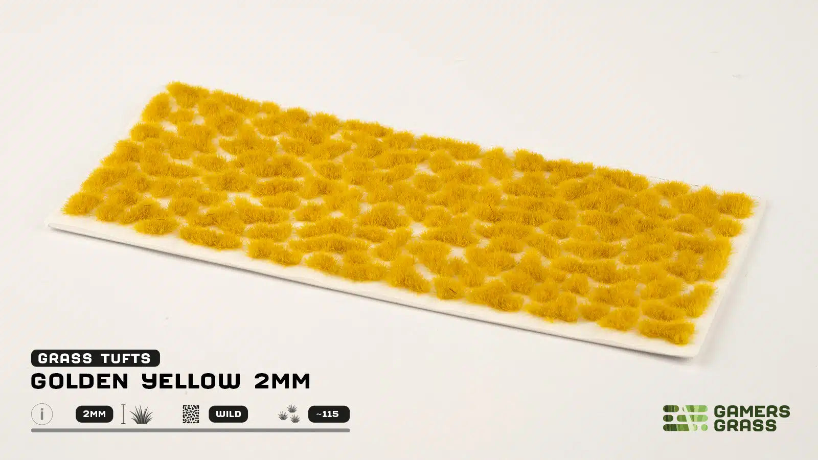 Golden Yellow 2mm Gamers Grass Gamers Grass    | Red Claw Gaming