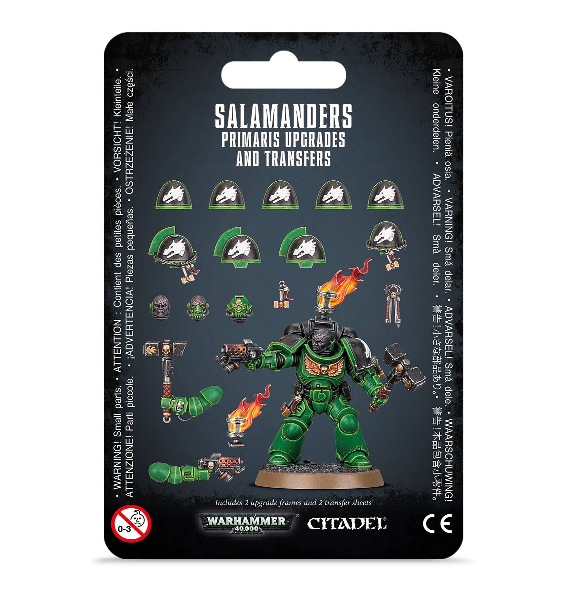 SALAMANDERS PRIMARIS UPGRADES & TRANSFRS Salamanders Games Workshop Trade | Red Claw Gaming