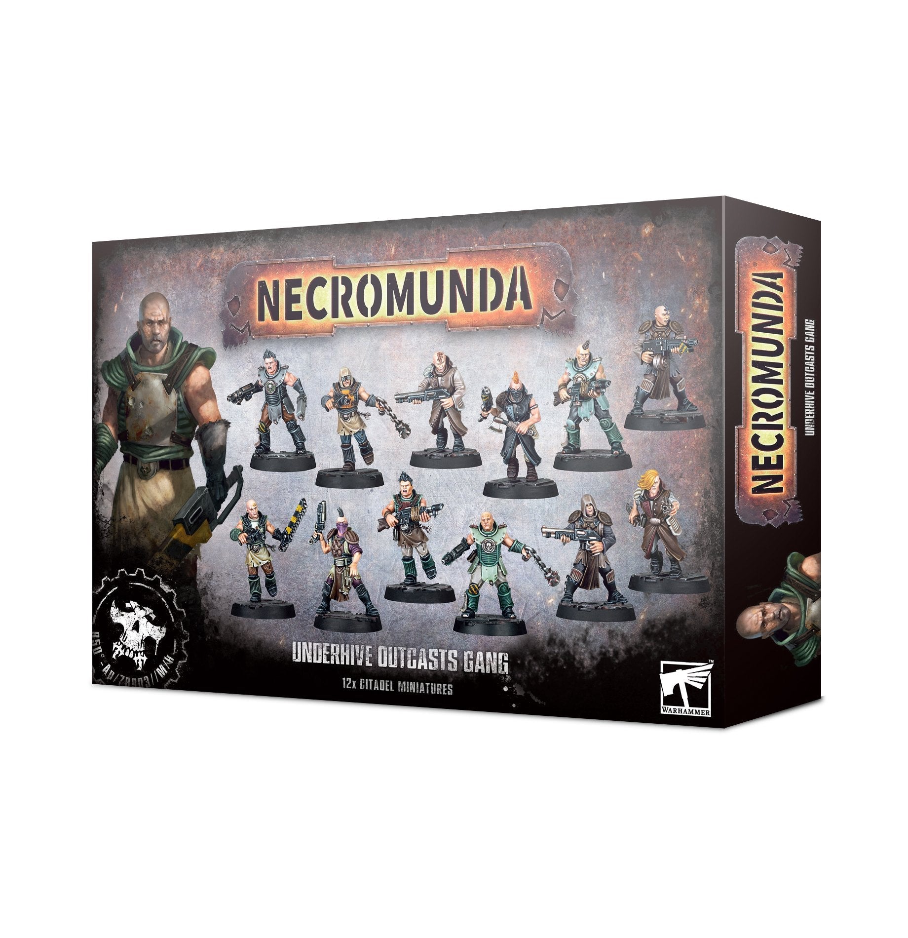 NECROMUNDA: UNDERHIVE OUTCASTS GANG Necromunda Games Workshop | Red Claw Gaming