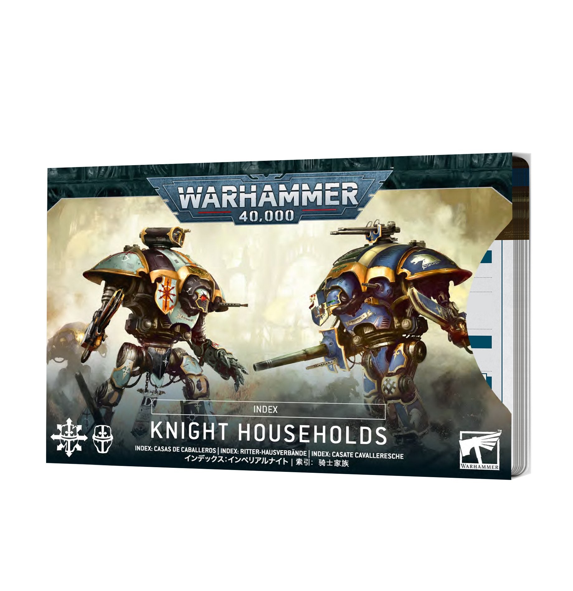 INDEX CARDS: KNIGHT HOUSEHOLDS Imperial Knights Games Workshop    | Red Claw Gaming
