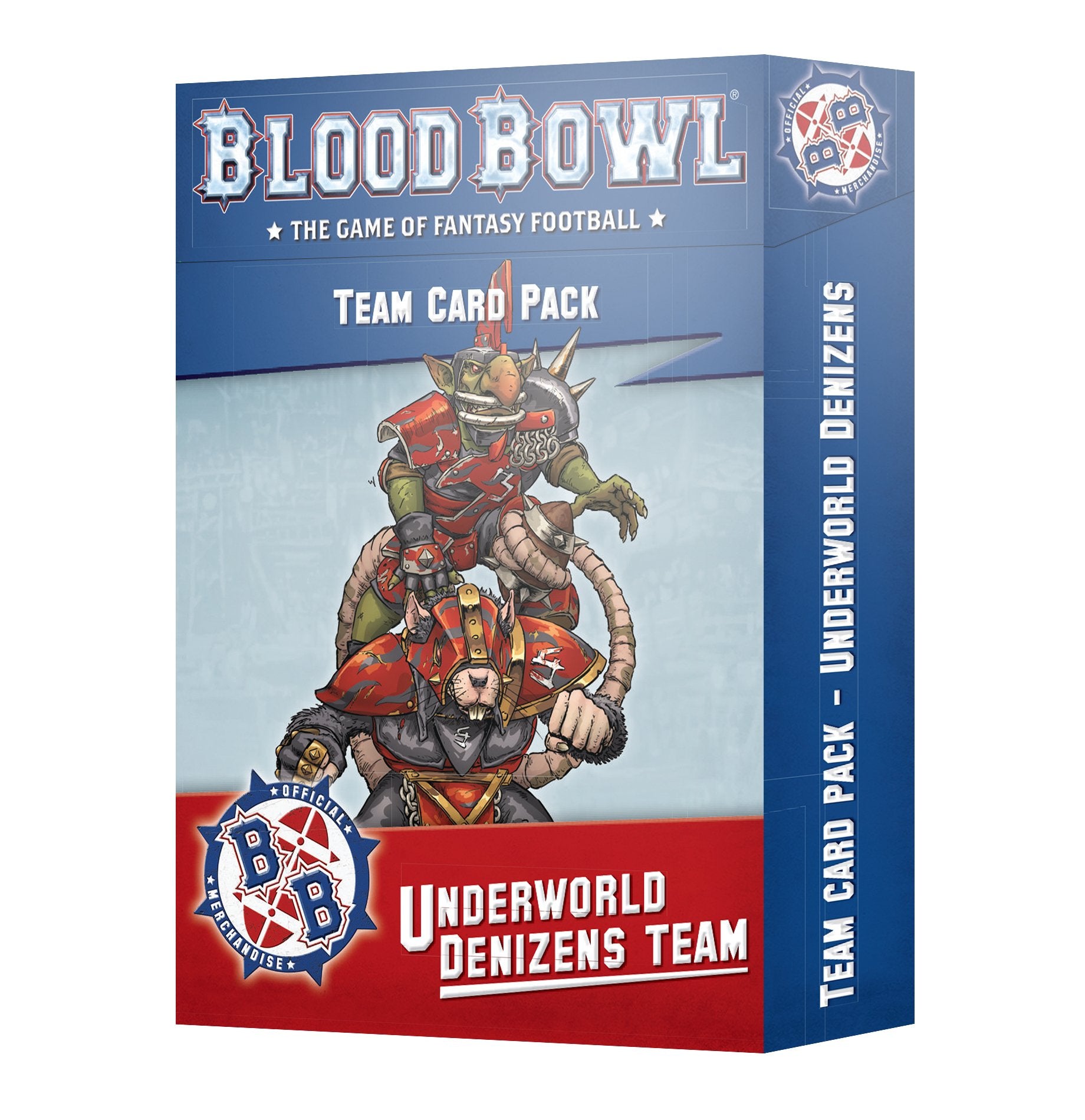 BLOOD BOWL: UNDERWORLD DENIZENS TEAM CARD PACK Blood Bowl Games Workshop | Red Claw Gaming
