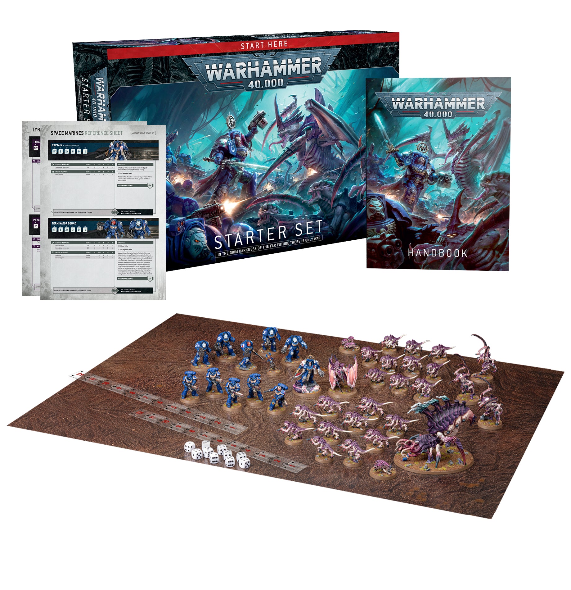 WARHAMMER 40000: STARTER SET (ENG) Games Workshop Games Workshop | Red Claw Gaming