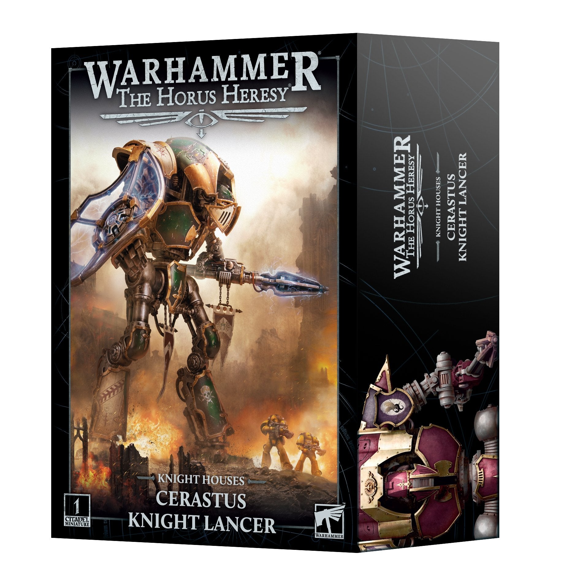 HORUS HERESY CERASTUS KNIGHT LANCER Horus Heresy Games Workshop Trade | Red Claw Gaming