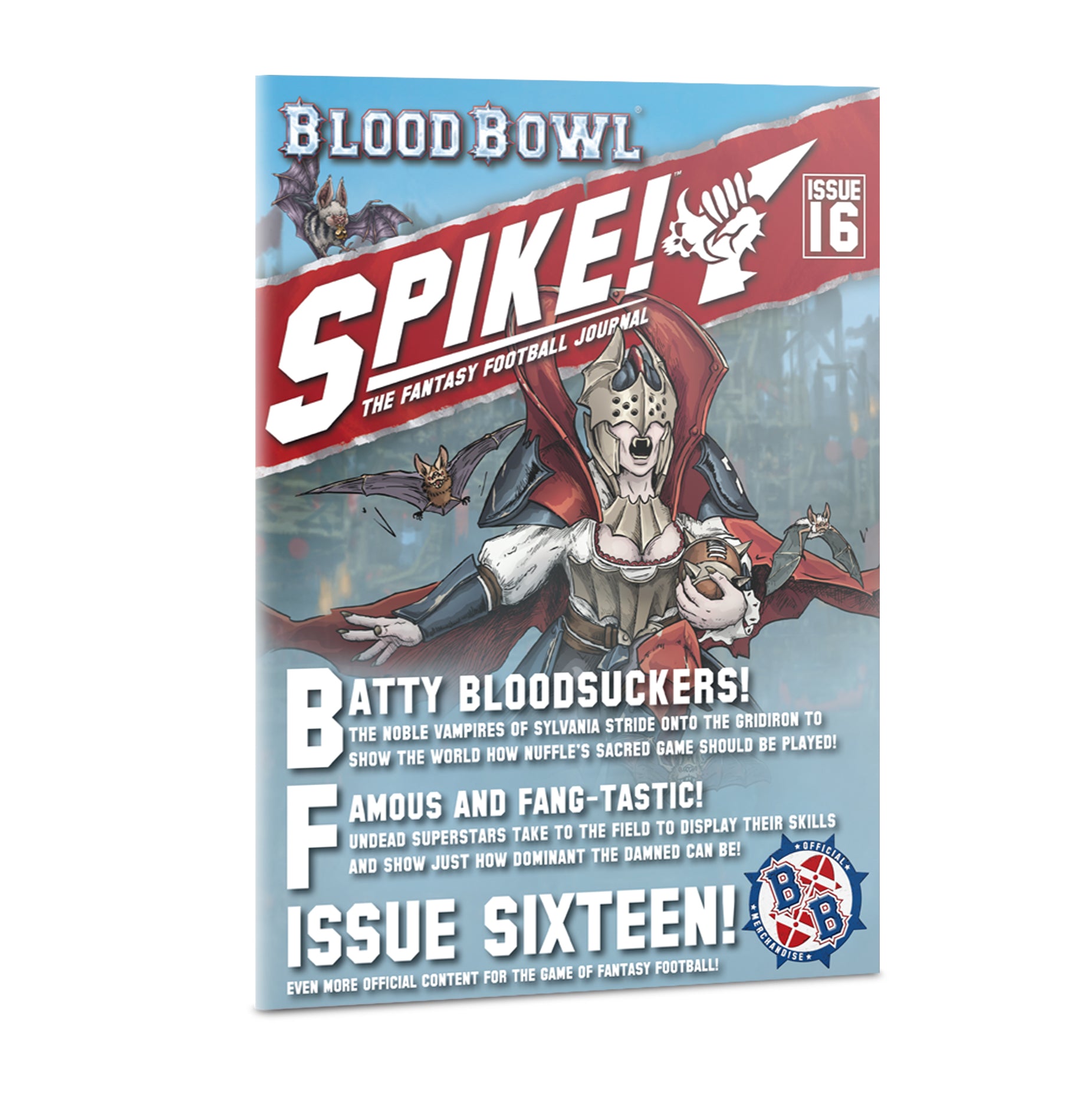 BLOOD BOWL: SPIKE! JOURNAL 16 (ENG) Blood Bowl Games Workshop    | Red Claw Gaming