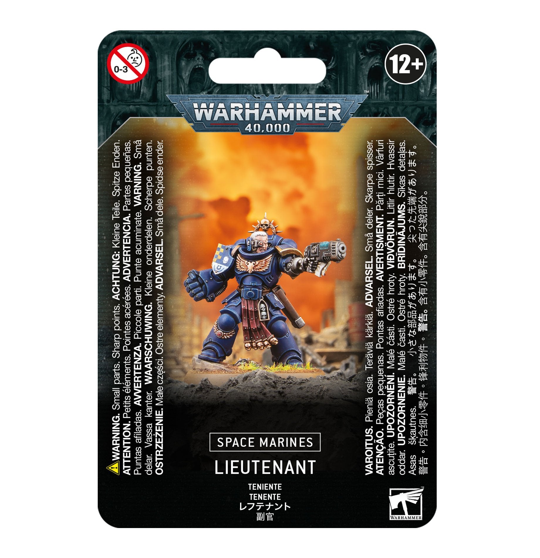 SPACE MARINES: LIEUTENANT Space Marines Games Workshop | Red Claw Gaming