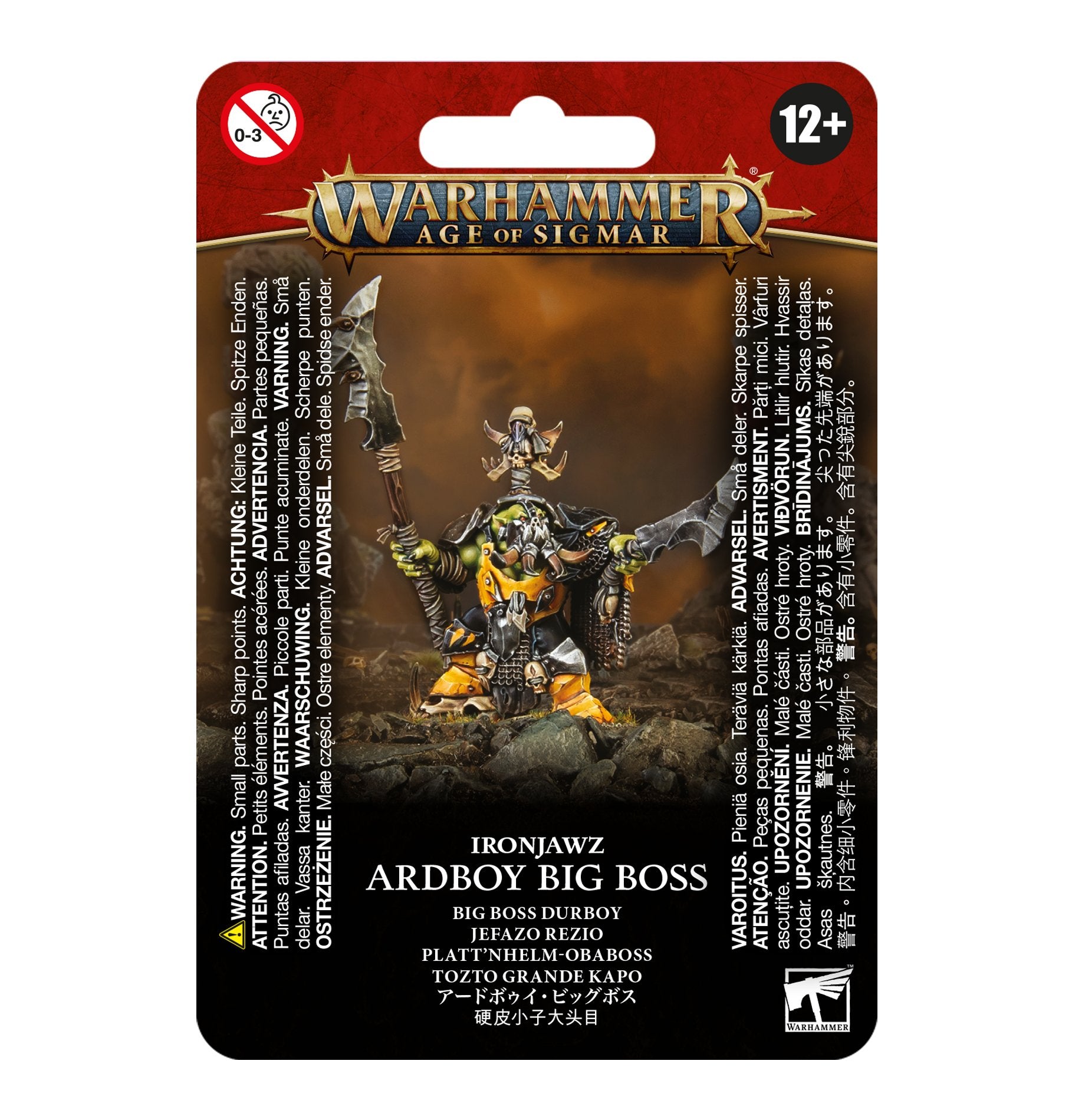 ORRUK WARCLANS: ARDBOY BIG BOSS Orruk Games Workshop | Red Claw Gaming