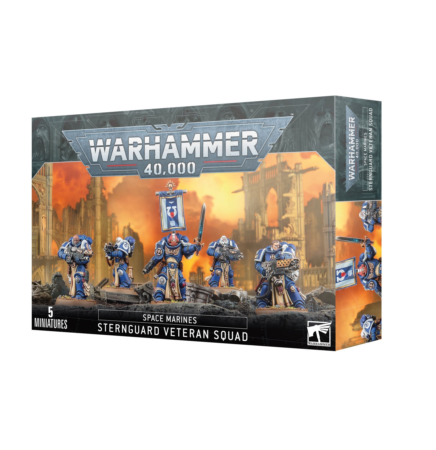 SPACE MARINES STERNGUARD VETERAN SQUAD Space Marines Games Workshop | Red Claw Gaming