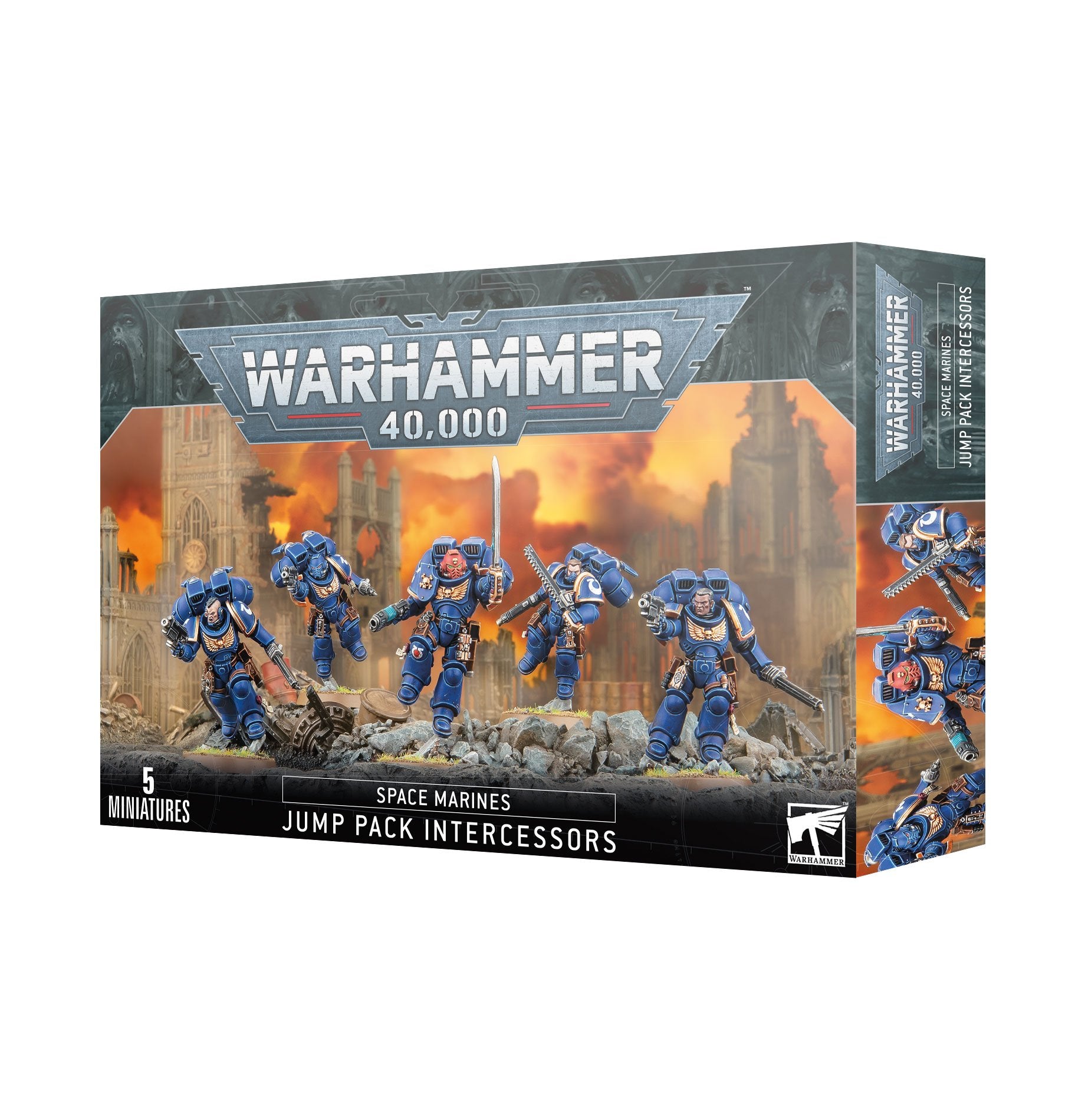 SPACE MARINES JUMP PACK INTERCESSORS Space Marines Games Workshop | Red Claw Gaming