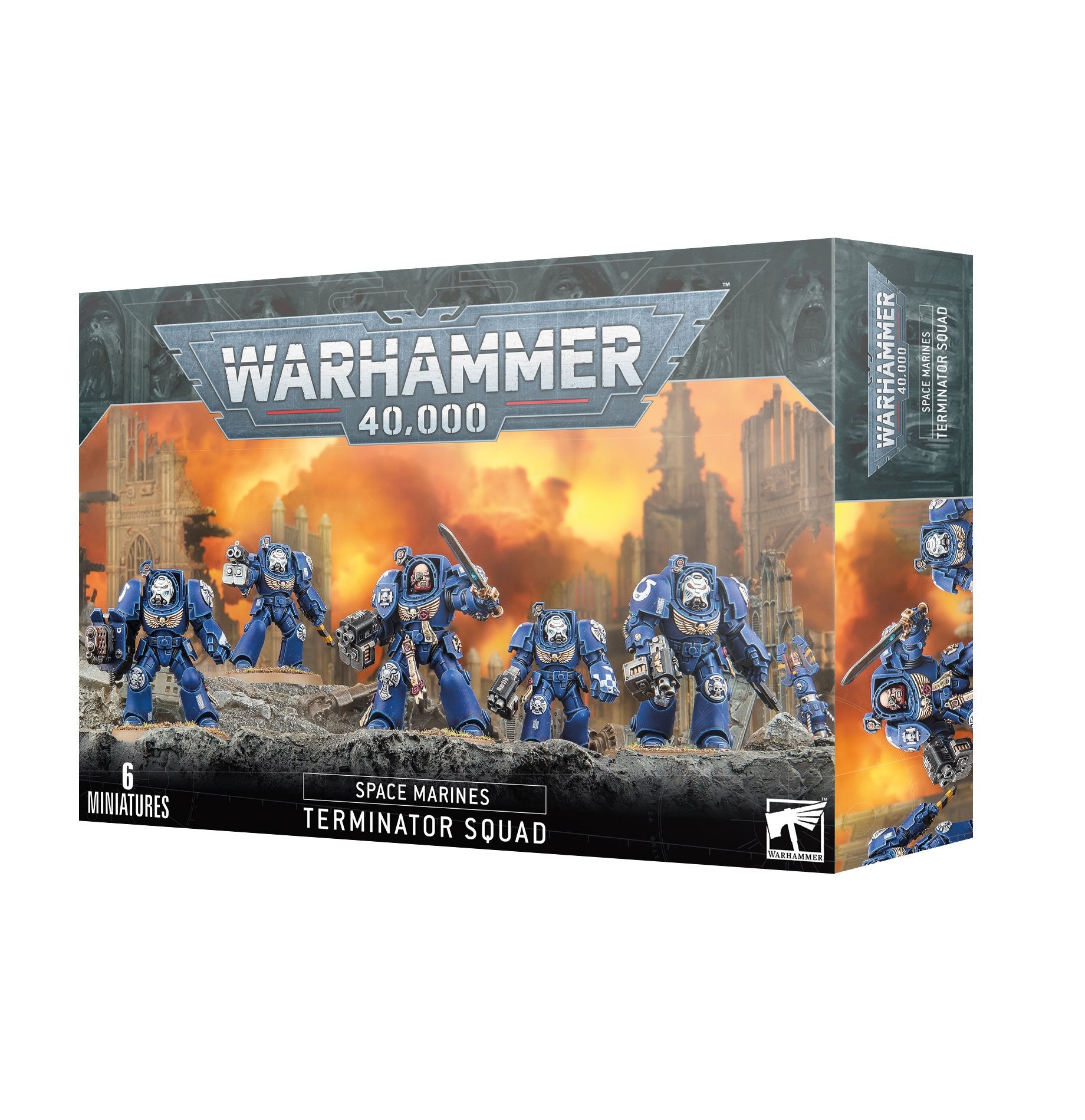 SPACE MARINES TERMINATOR SQUAD Space Marines Games Workshop | Red Claw Gaming