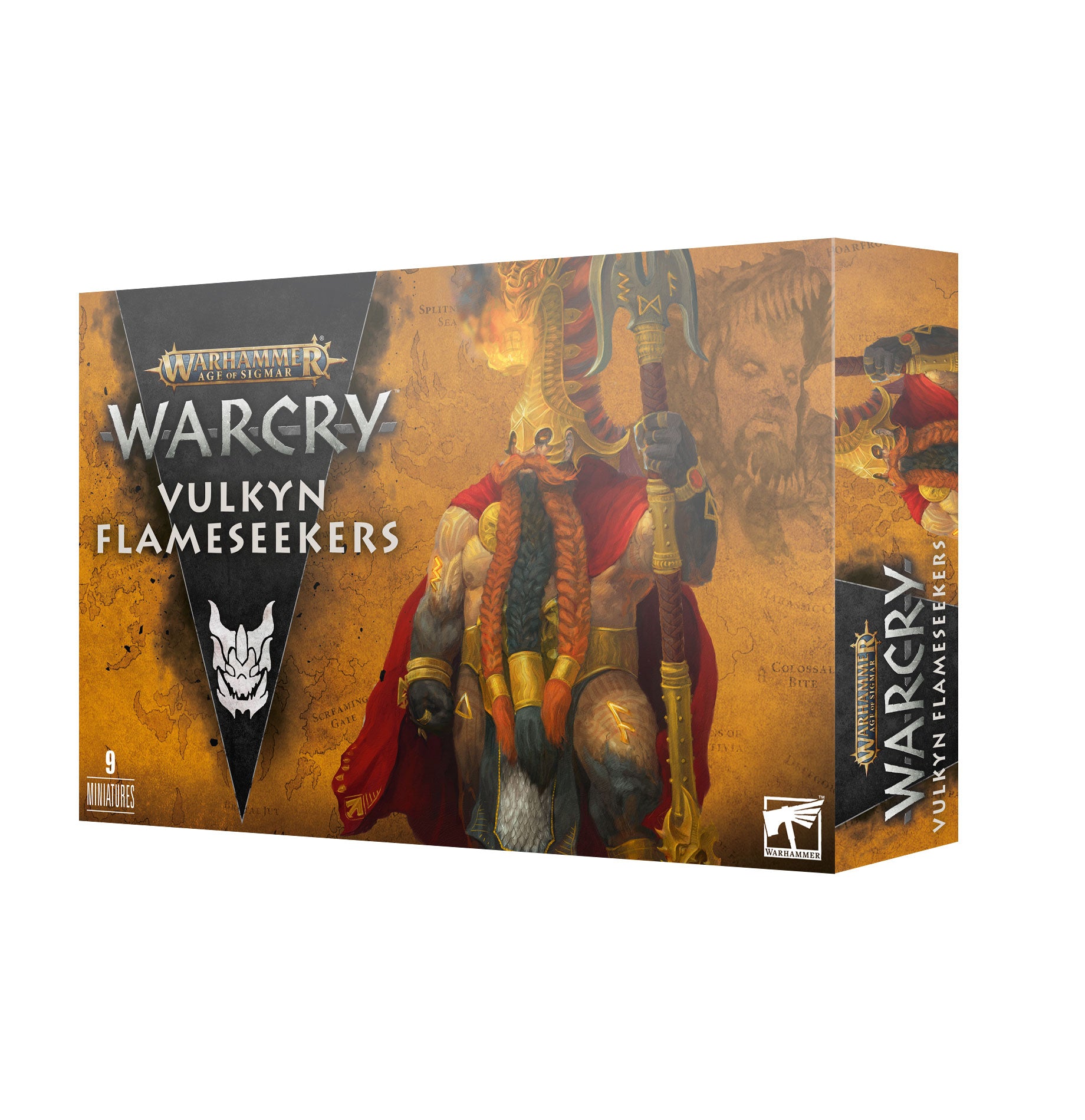 WARCRY FYRESLAYERS: VULKYN FLAMESEEKERS Warcry Games Workshop    | Red Claw Gaming