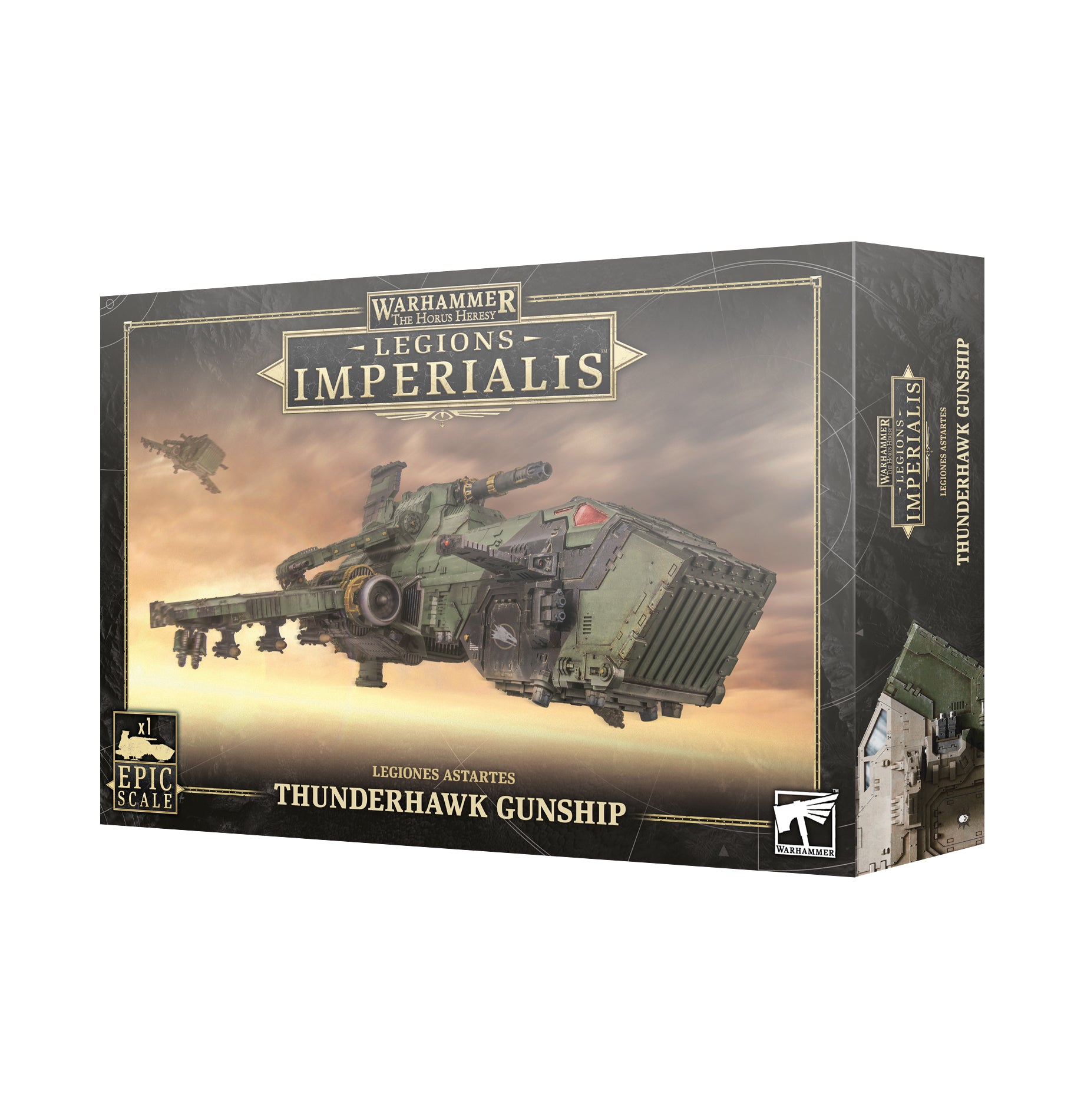 LEGIONS IMPERIALIS: ASTARTES THUNDERHAWK GUNSHIP Legion Imperialis Games Workshop | Red Claw Gaming