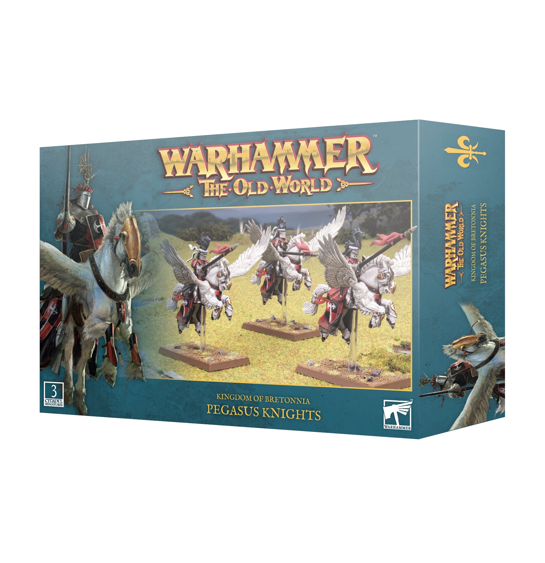 Warhammer the Old World: Kingdom of Bretonnia Pegasus Knights Warhammer Old World Games Workshop    | Red Claw Gaming
