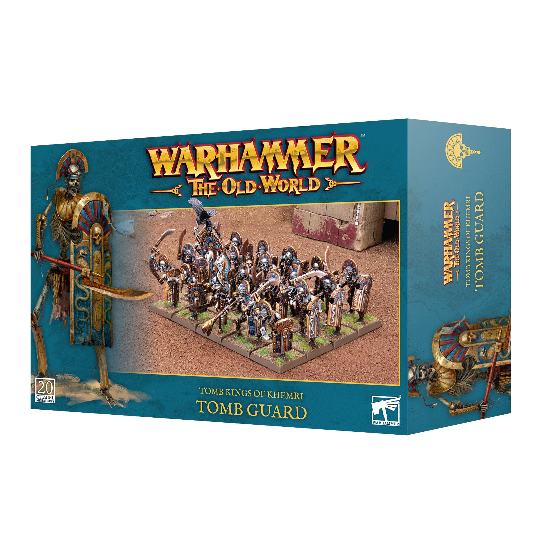 Warhammer the Old World: Tomb Kings of Khemri Tomb Guard Warhammer Old World Games Workshop | Red Claw Gaming