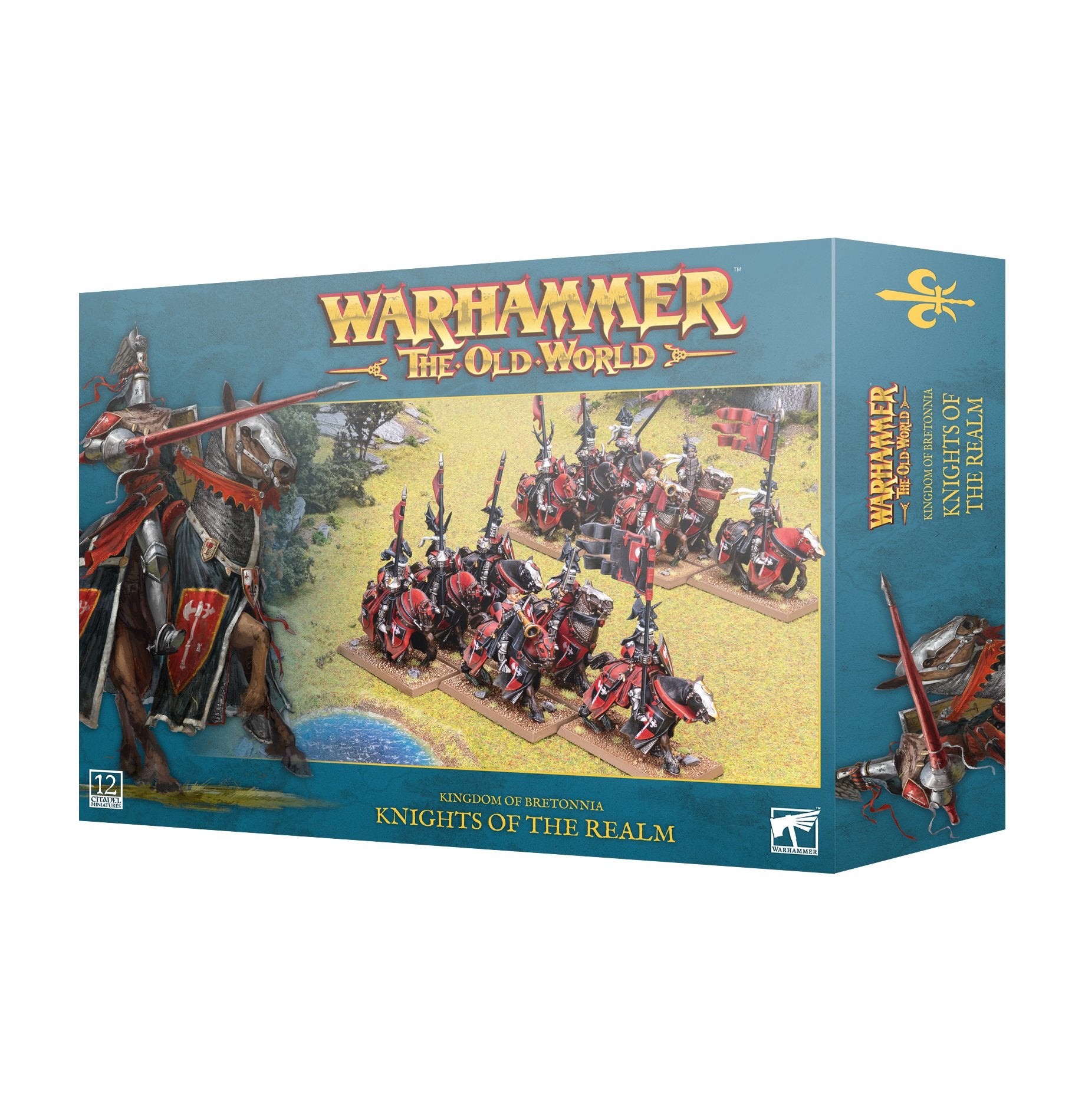 Warhammer the Old World: Kingdom of Bretonnia KNIGHTS OF THE REALM Warhammer Old World Games Workshop    | Red Claw Gaming