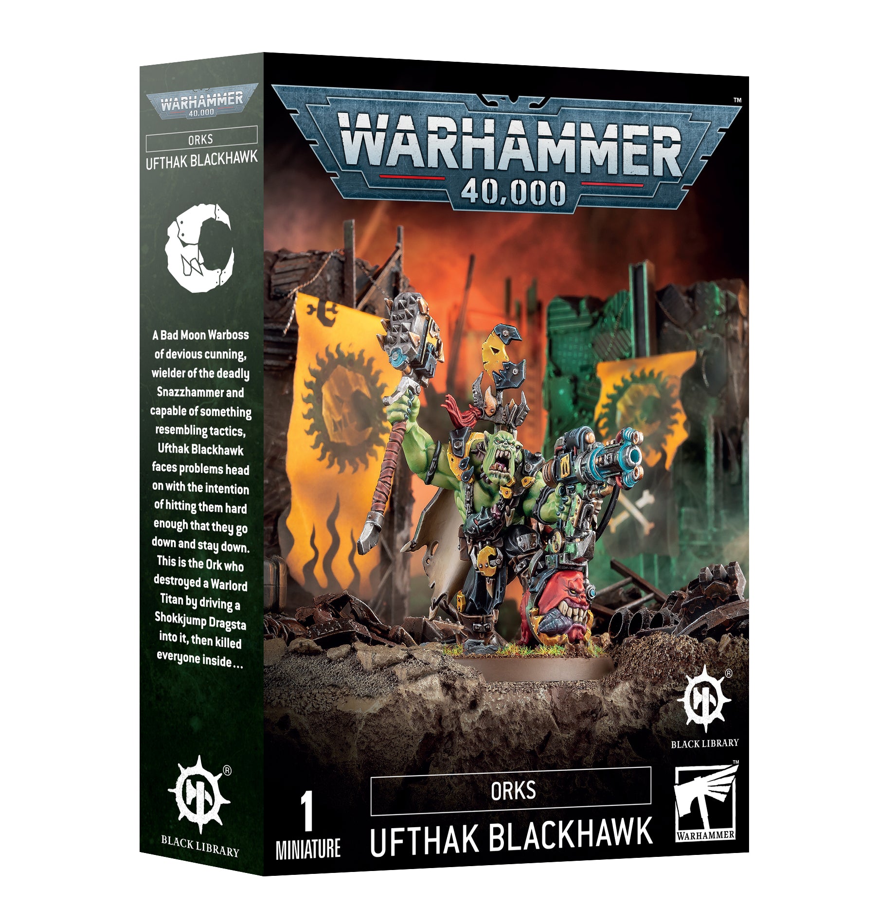 BLACK LIBRARY: ORKS: UFTHAK BLACKHAWK Orks Games Workshop    | Red Claw Gaming