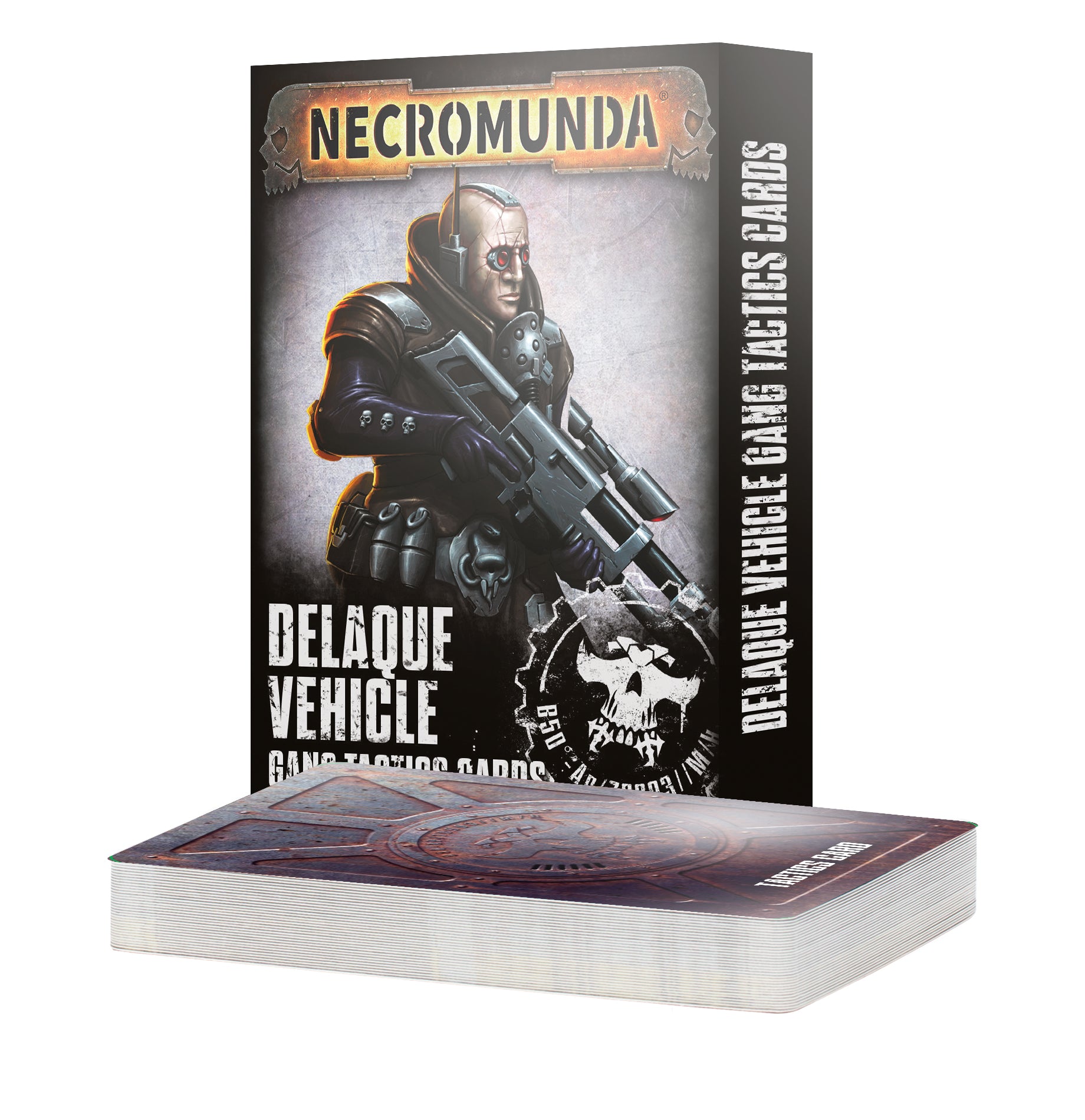 NECROMUNDA: DELAQUE VEHICLE GANG TACTICS CARDS Necromunda Games Workshop | Red Claw Gaming