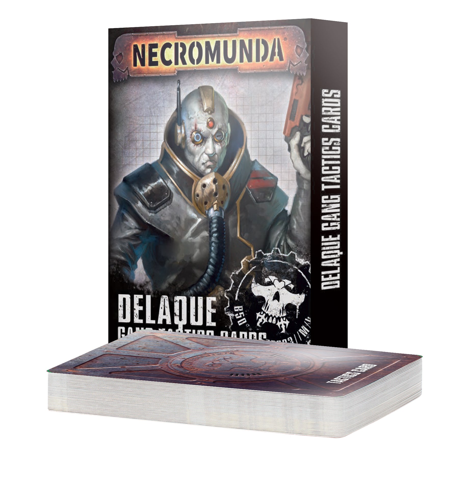 NECROMUNDA: DELAQUE GANG TACTICS CARDS Necromunda Games Workshop    | Red Claw Gaming