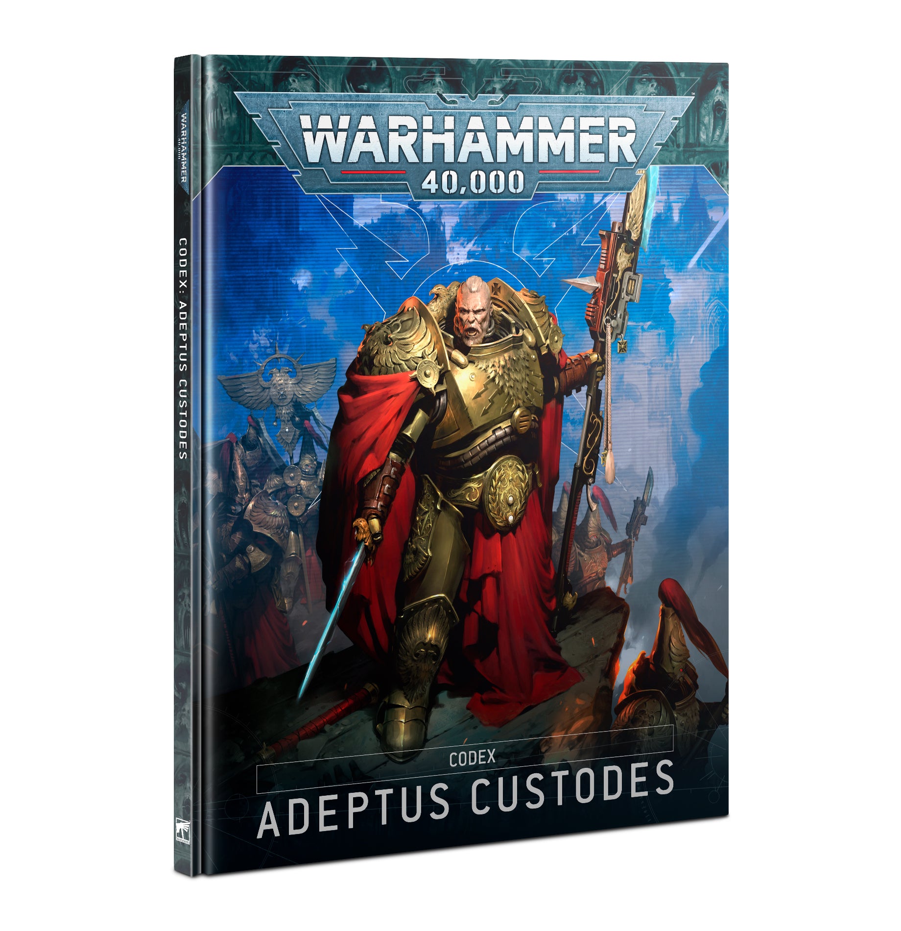 CODEX: ADEPTUS CUSTODES (HB) (ENGLISH) Adeptus Custodes Games Workshop | Red Claw Gaming