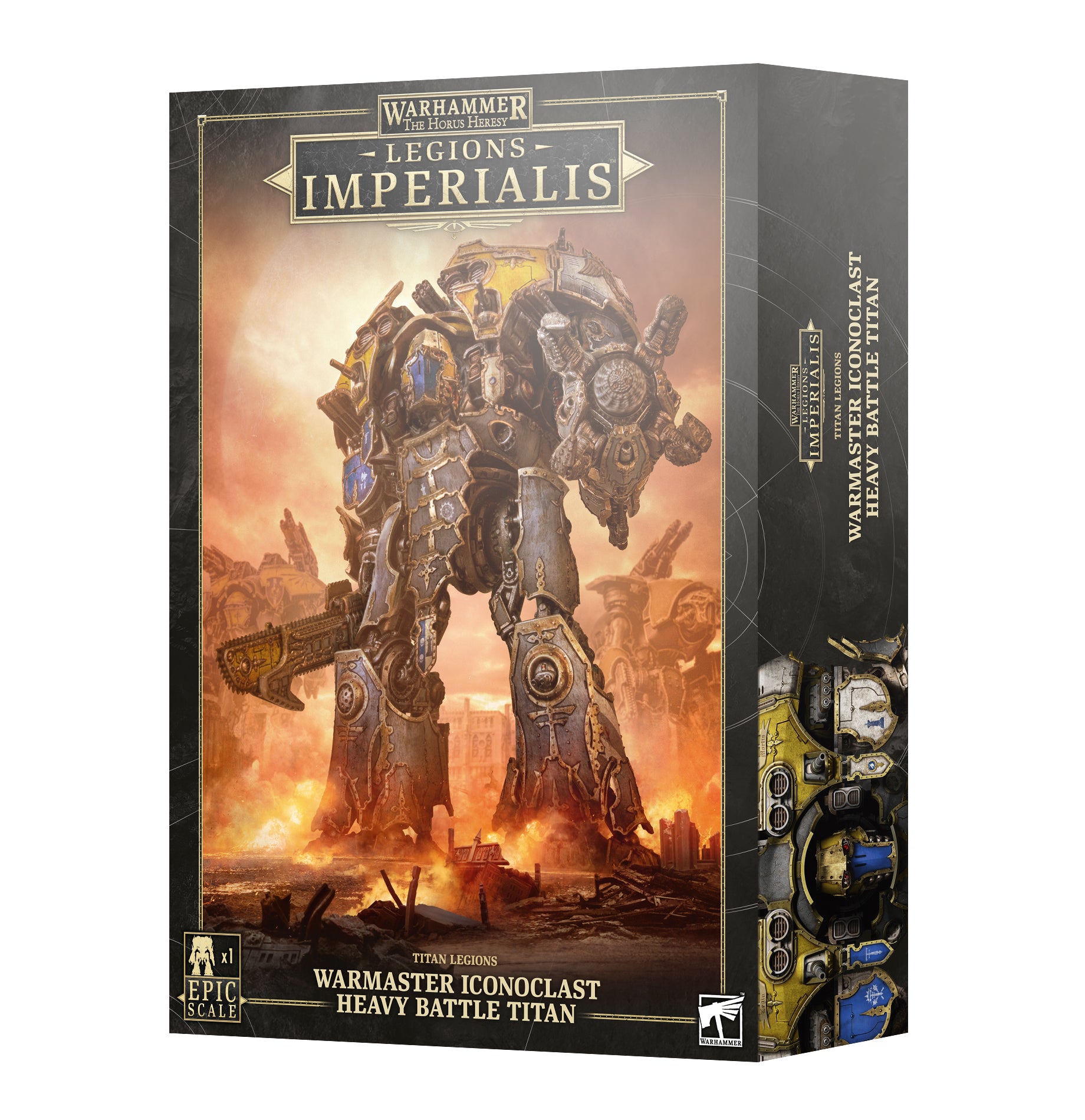 LEGIONS IMPERIALIS: WARMASTER IONCOCLAST HEAVY BATTLE TITAN Legion Imperialis Games Workshop | Red Claw Gaming