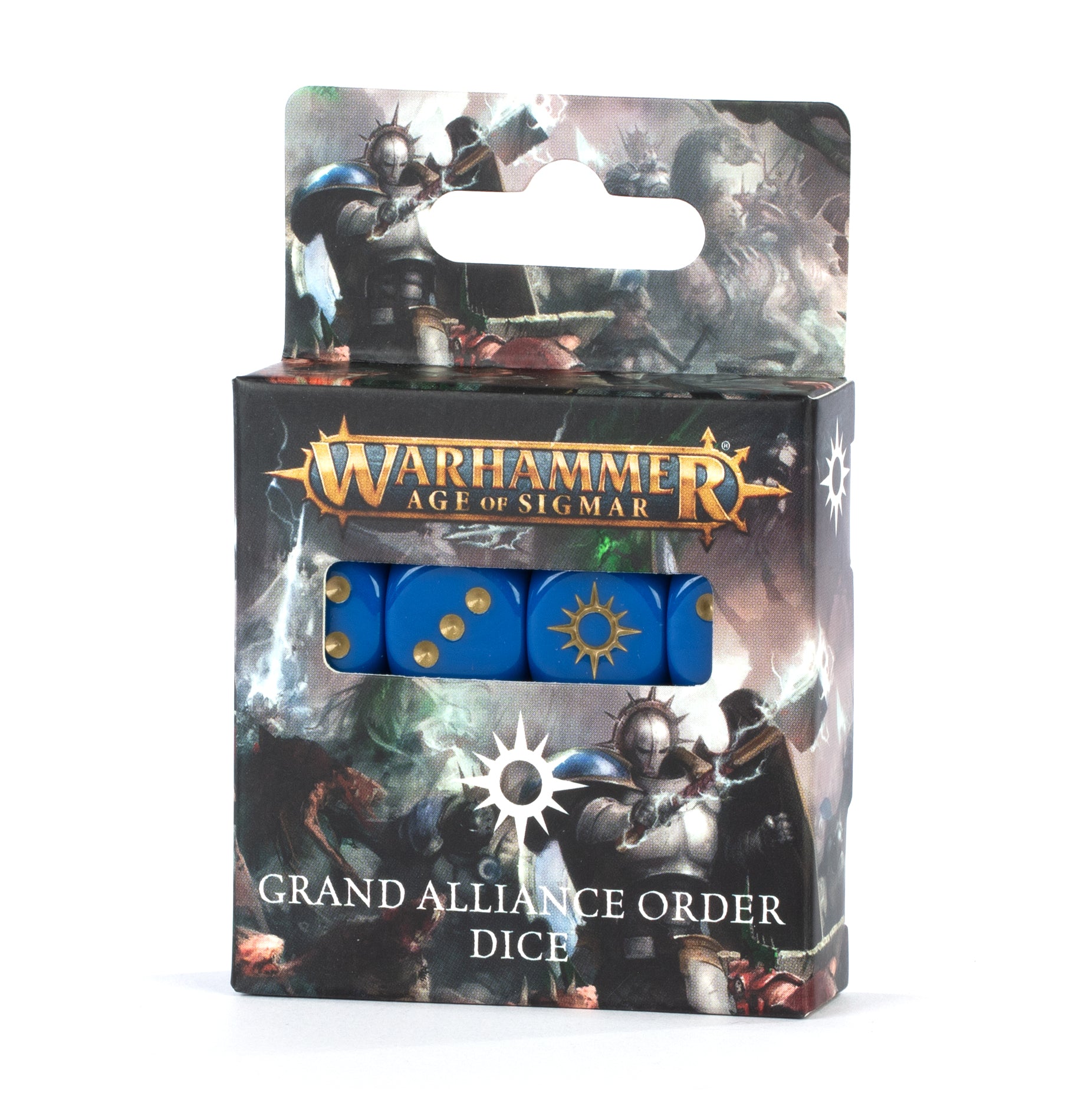 AOS: GRAND ALLIANCE ORDER DICE SET Age of Sigmar Games Workshop | Red Claw Gaming