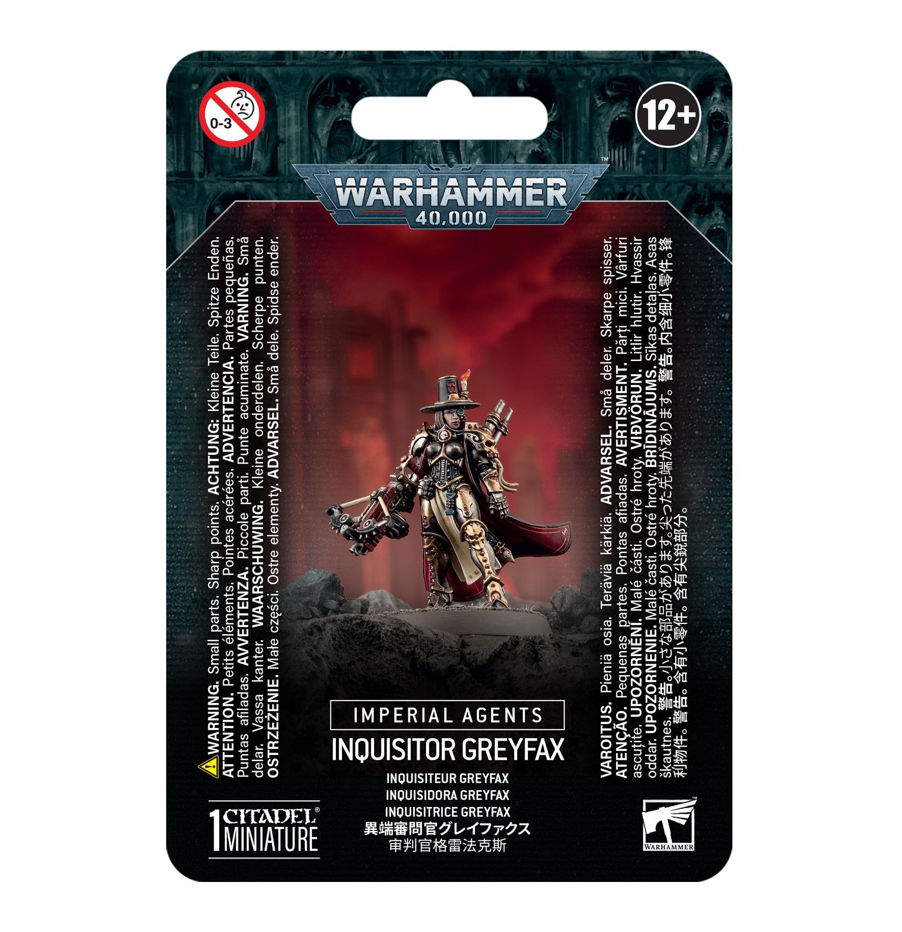 IMPERIAL AGENTS: INQUISITOR GREYFAX Imperial Agents Games Workshop | Red Claw Gaming