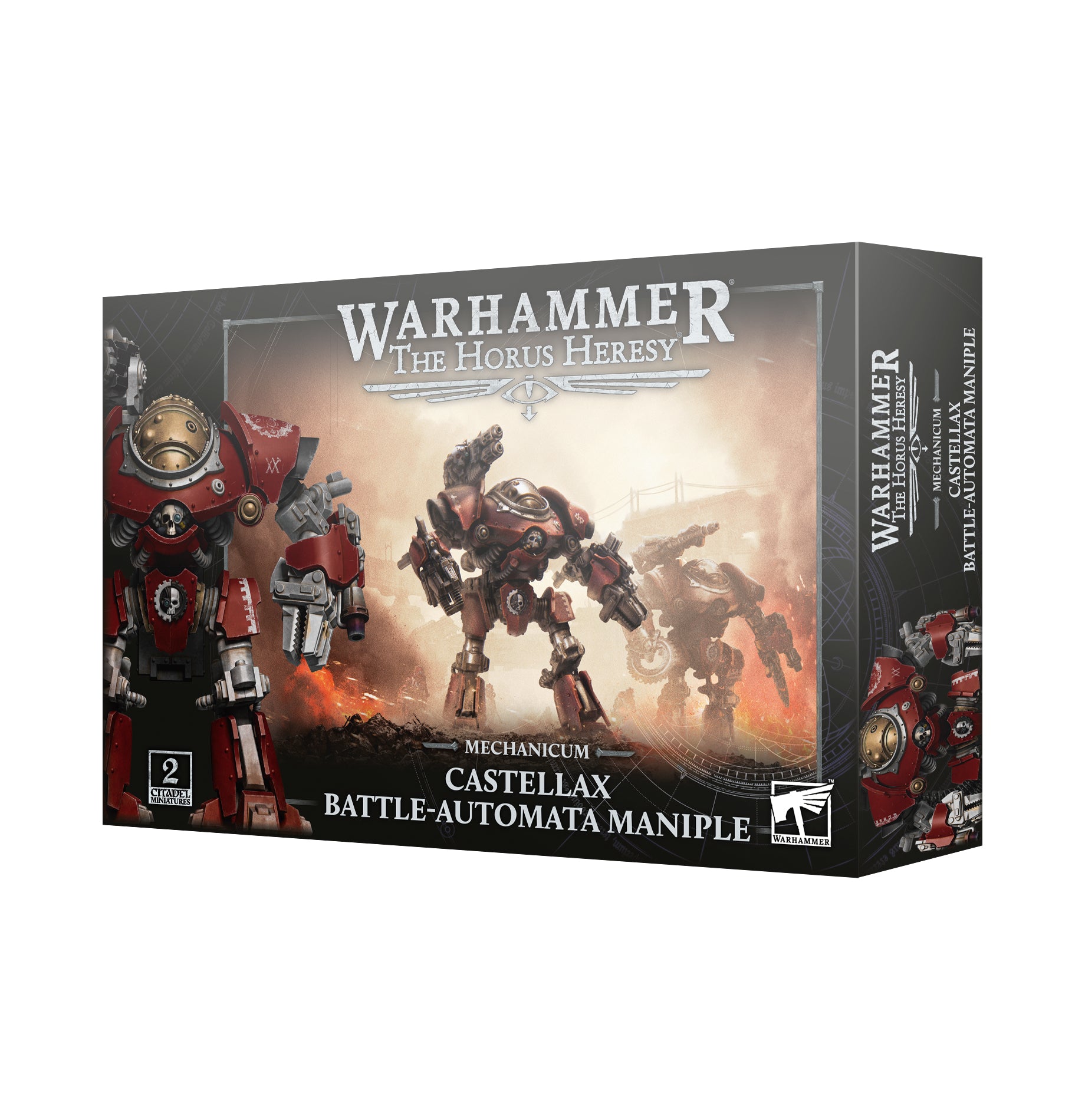 MECHANICUM: CASTELLAX BATTLE-AUTOMATA MANIPLE Horus Heresy Games Workshop | Red Claw Gaming