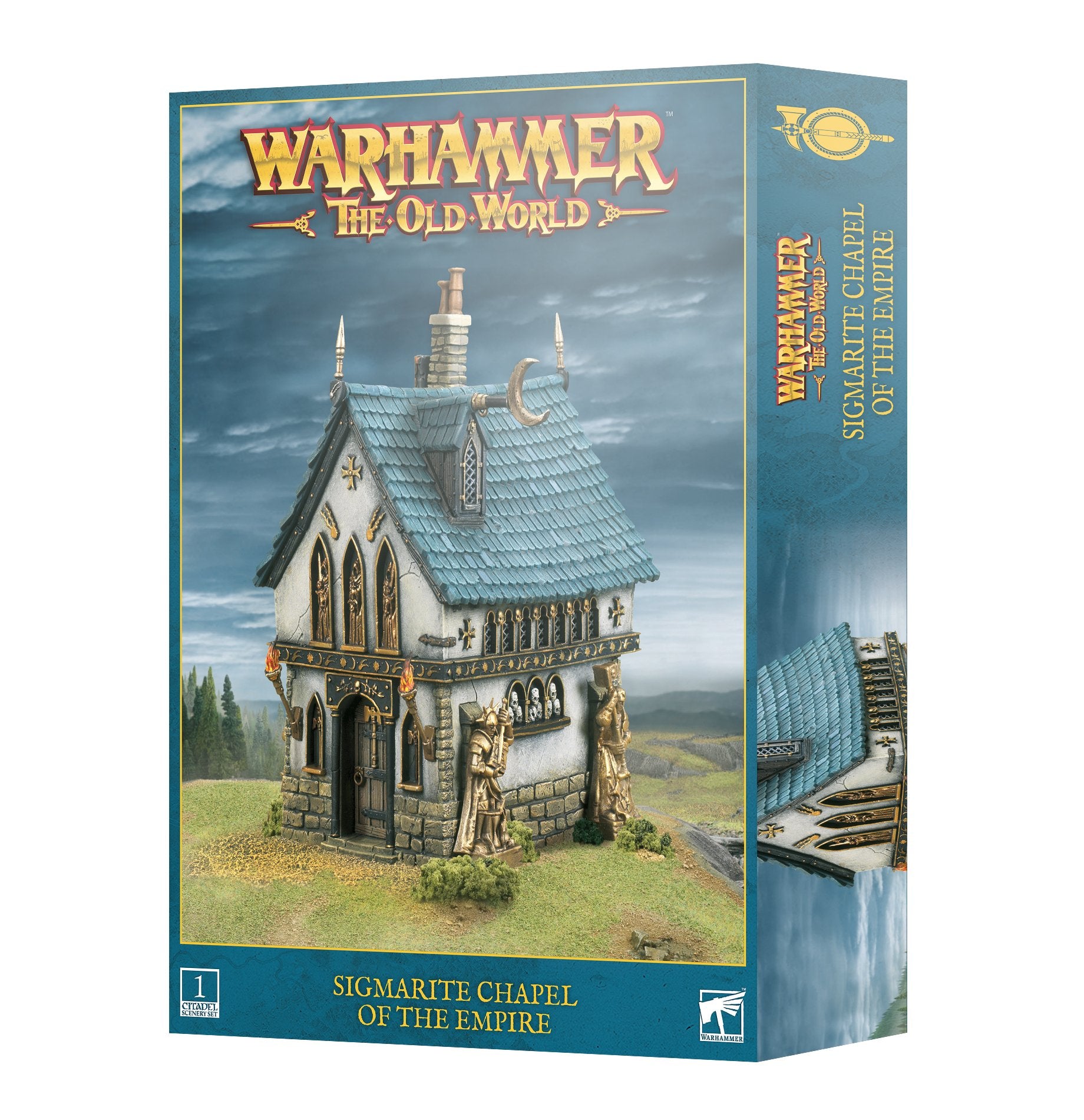 WARHAMMER THE OLD WORLD: SIGMARITE CHAPEL OF THE EMPIRE Warhammer Old World Games Workshop | Red Claw Gaming