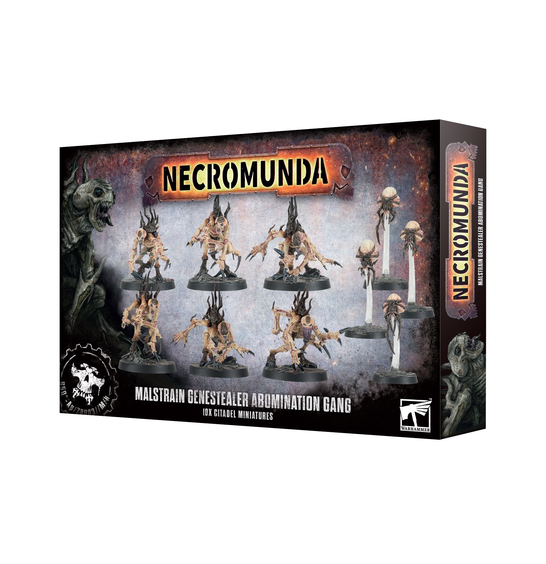 NECROMUNDA: GENESTEALER ABOMINATION GANG Necromunda Games Workshop Trade | Red Claw Gaming