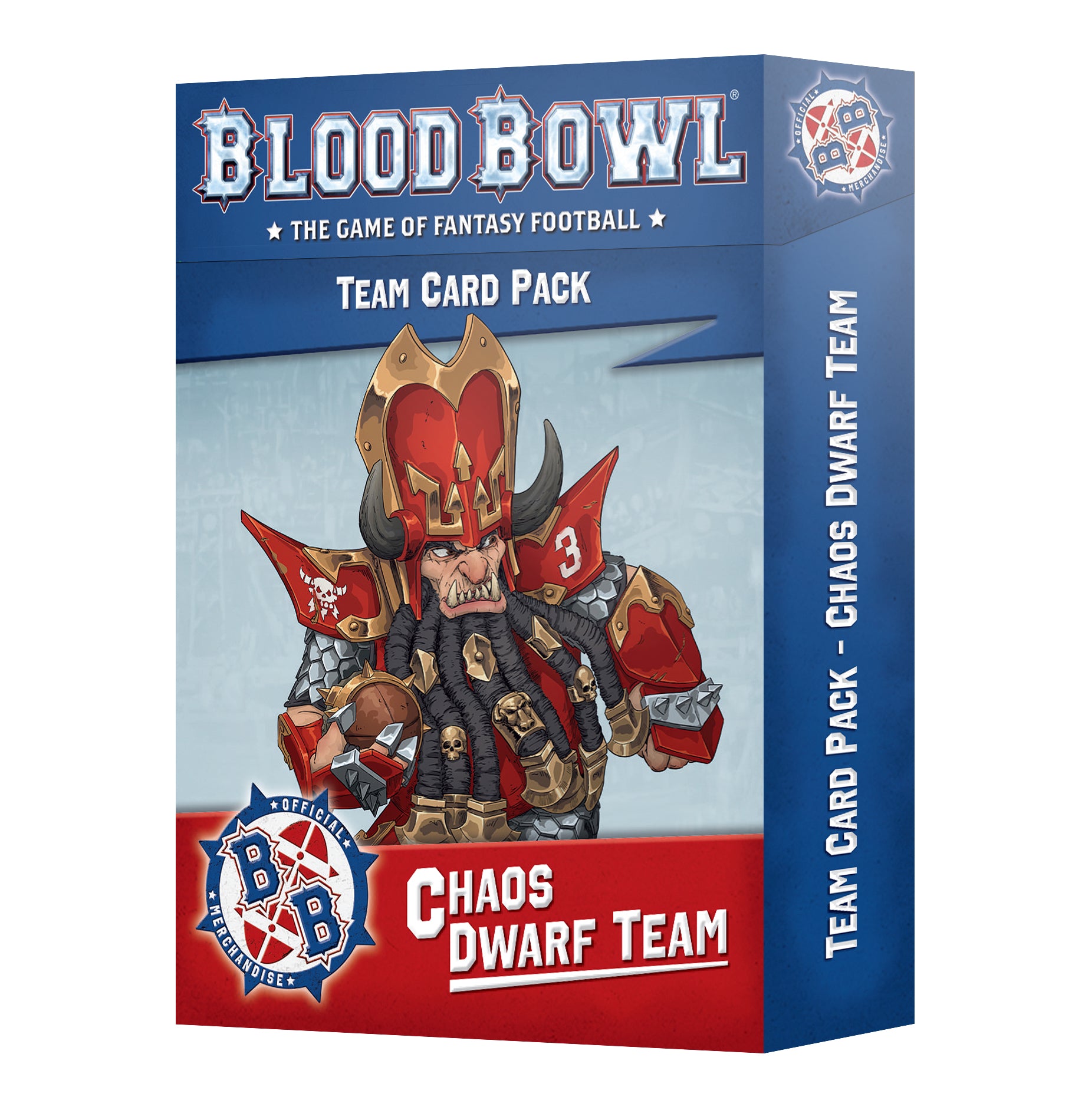 BLOOD BOWL: CHAOS DWARF BLOOD BOWL CARDS Blood Bowl Games Workshop | Red Claw Gaming