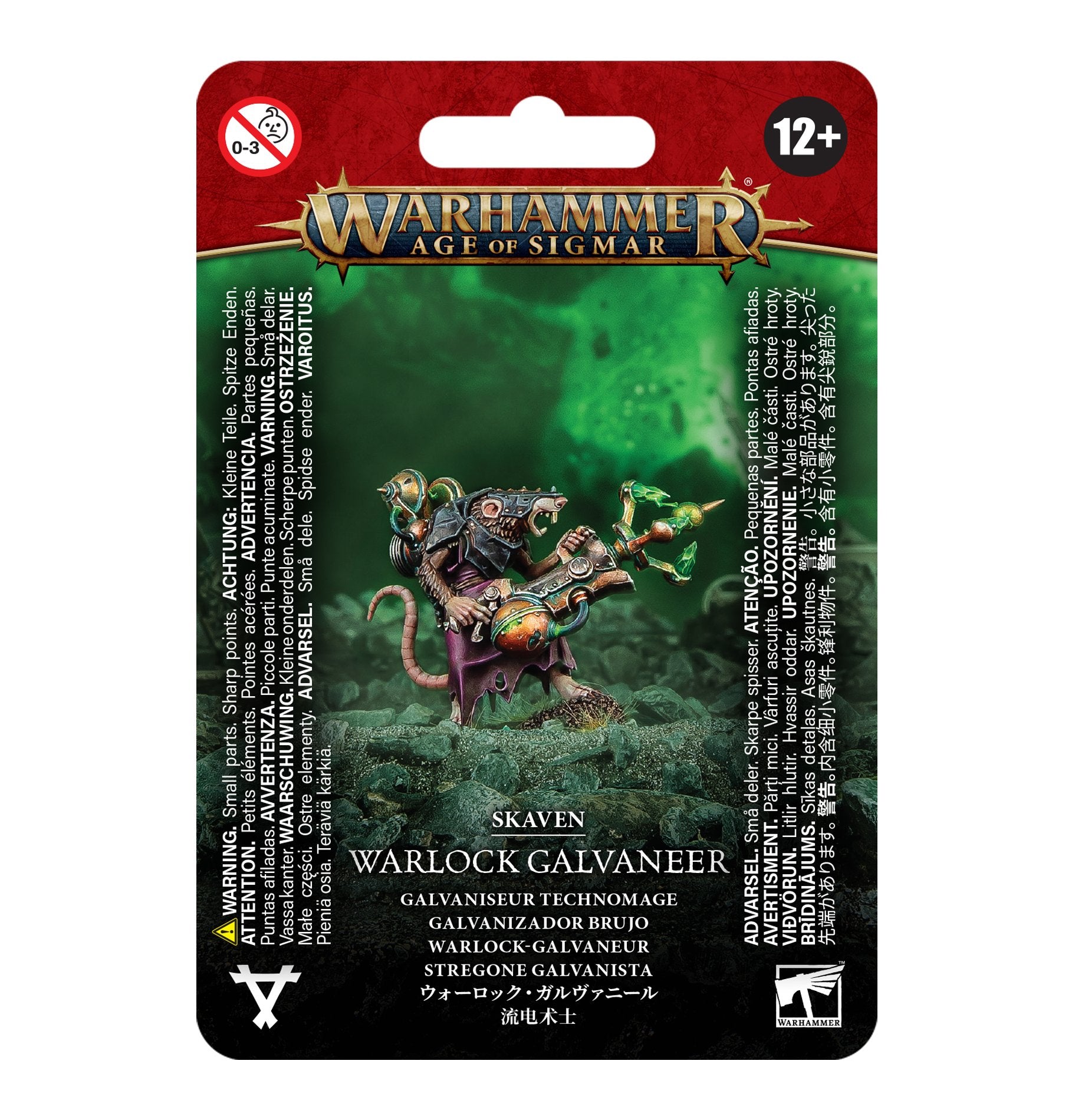 SKAVEN: WARLOCK GALVANEER Skaven Games Workshop | Red Claw Gaming