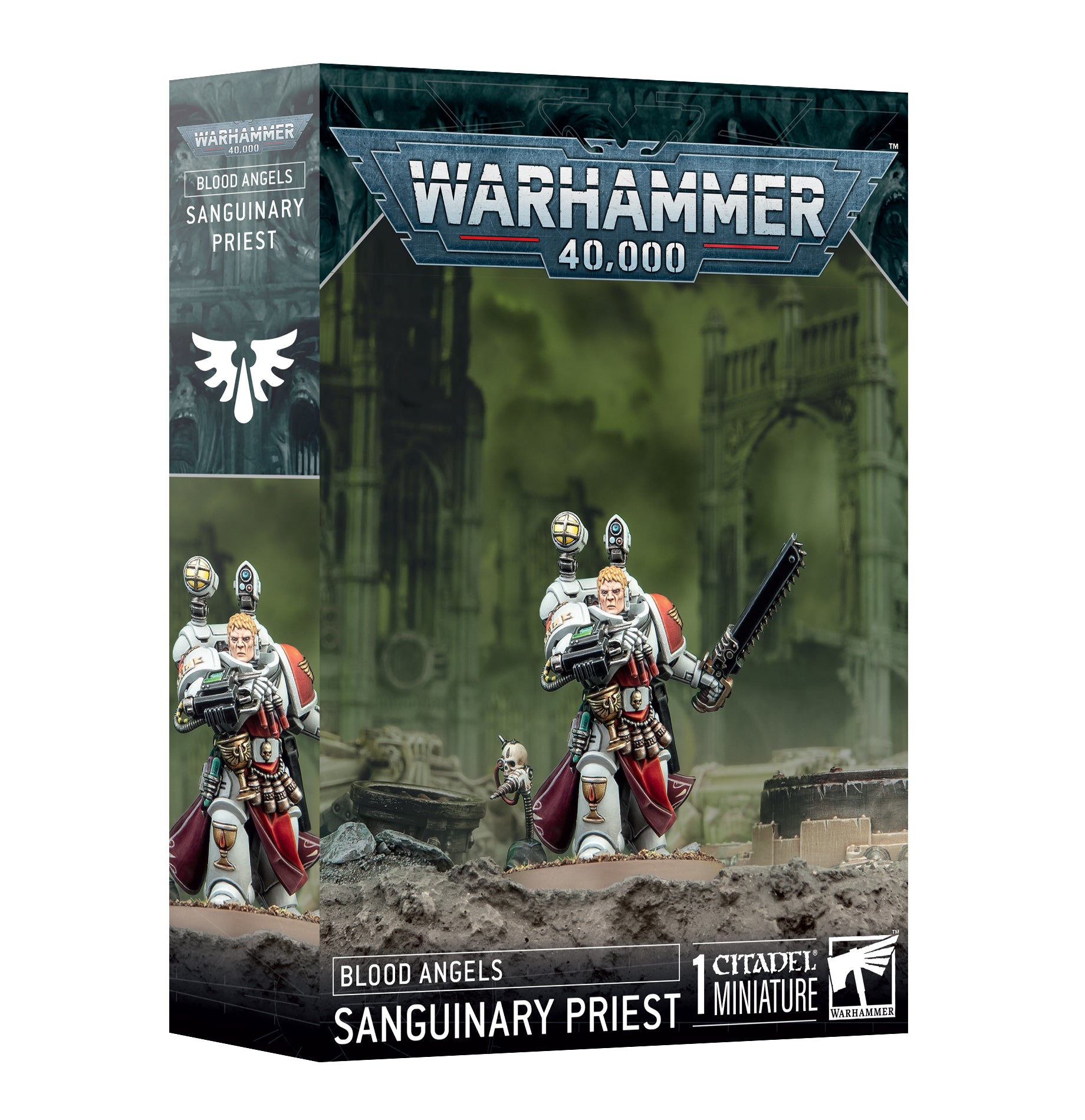 BLOOD ANGELS: SANGUINARY PRIEST Warhammer 40,000 Games Workshop    | Red Claw Gaming