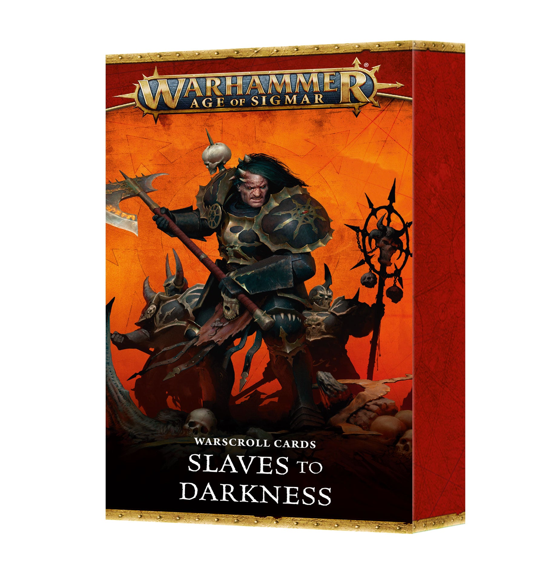 WARSCROLL CARD: SLAVES TO DARKNESS (ENG) Slaves to Darkness Games Workshop | Red Claw Gaming
