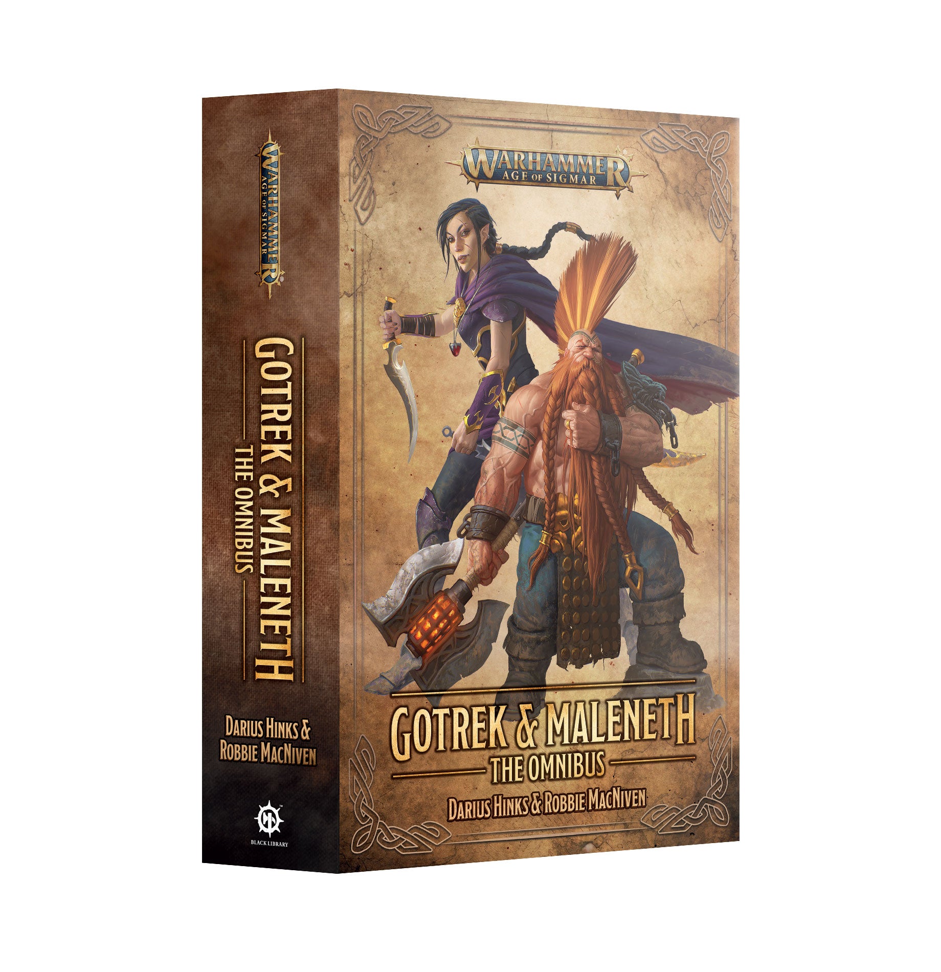 GOTREK & MALENETH: THE OMNIBUS (PB) Black Library Games Workshop | Red Claw Gaming