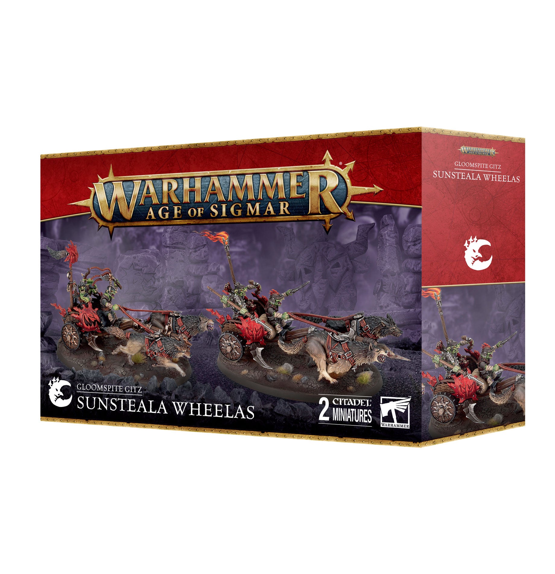 GLOOMSPITE GITZ: SUNSTEALA WHEELAS Gloomspite Gitz Games Workshop | Red Claw Gaming